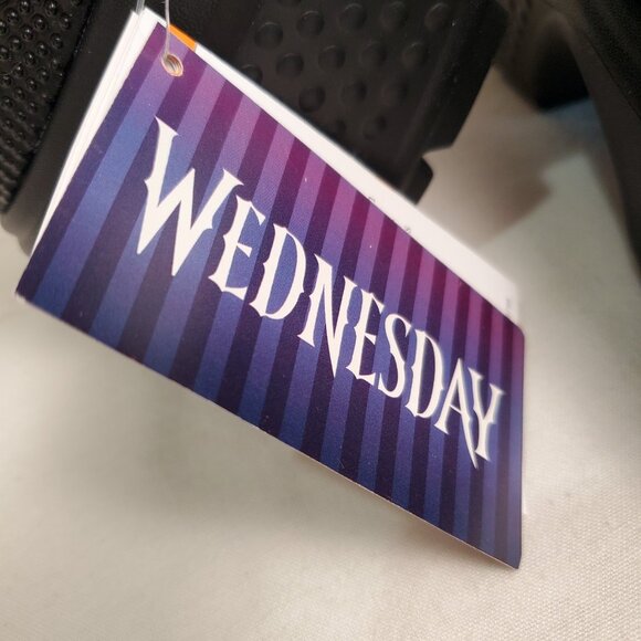 Crocs Wednesday Stomp Clog X Platform Addams Family Movie New Multiple Sizes - Picture 16 of 16